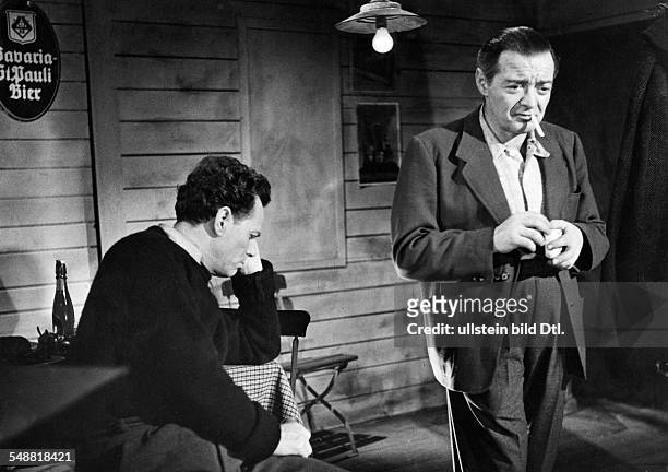 Lorre, Peter - Actor, Autria/USA *-+ nee: Laszlo Loewenstein - Scene from the movie 'Der Verlorene' - Peter Lorre in the role of Dr. Karl Rothe with...