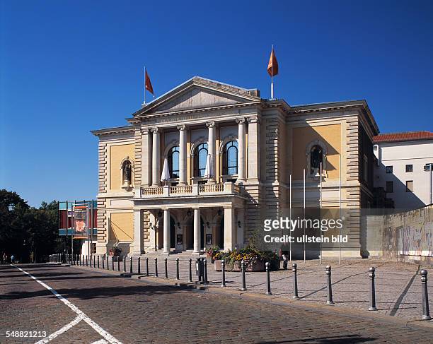 Germany, Saxony-Anhalt, Halle - opera house