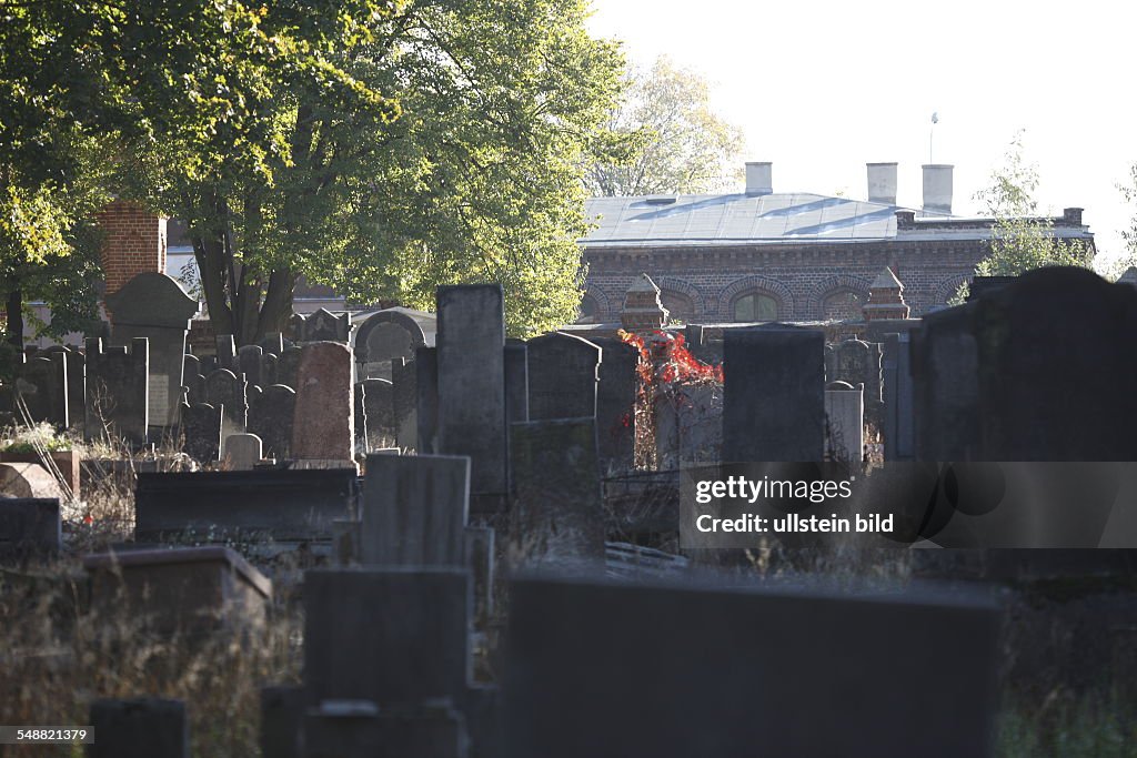 Poland, Lodz, Jewish cemetery