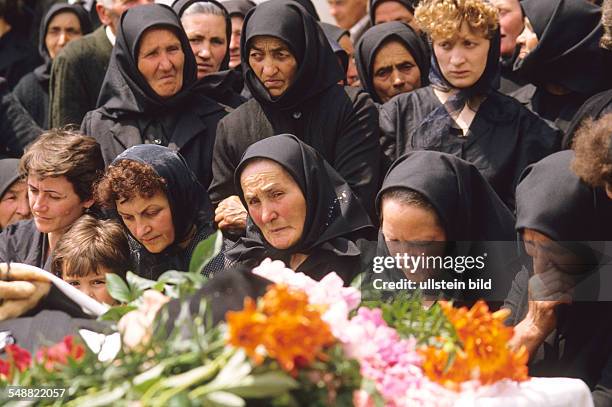 Romania: An ortodox burial in Transylvania.