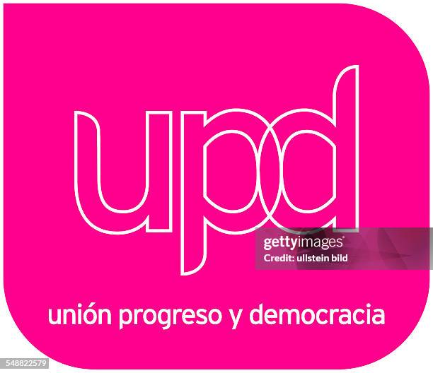Logo of the Spanish Union Progress and Democracy UPD - Union Progreso y Democracia.