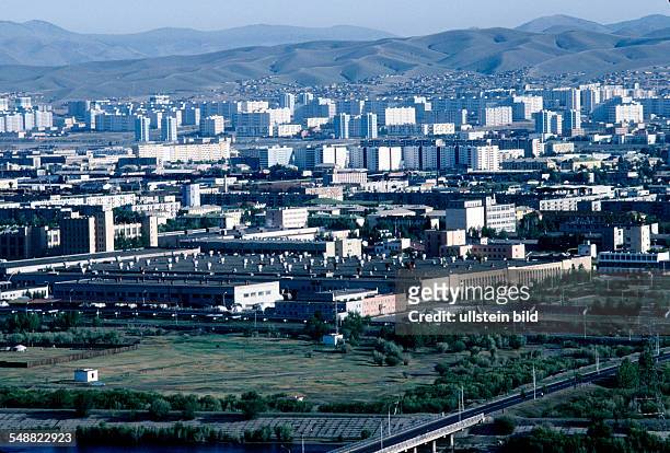 Mongolia, view of Ulaanbaatar.