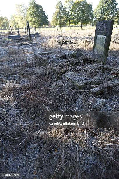 Poland, Lodz, Jewish cemetery