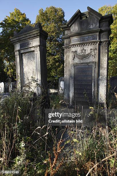 Poland, Lodz, Jewish cemetery