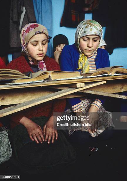 Germany North Rhine-Westphalia Gelsenkirchen - oran school for turkish boys and girls - um 1982