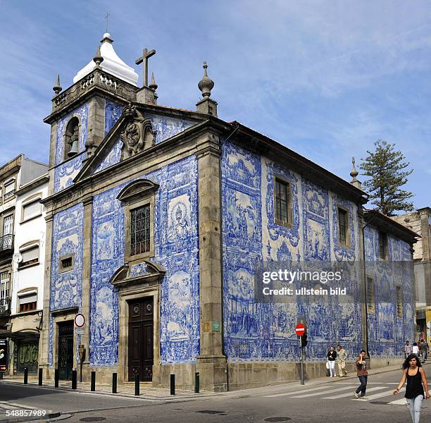 Portugal Norte Porto - Chapel 'Santa Catarina' , decorated with Azulejos