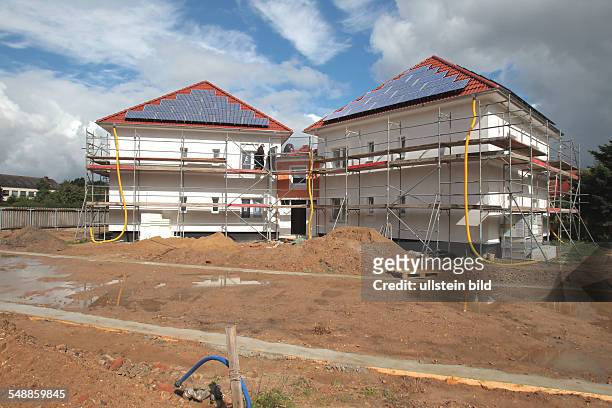 Germany Lower Saxony Sandkamp - construction of privately owned houses