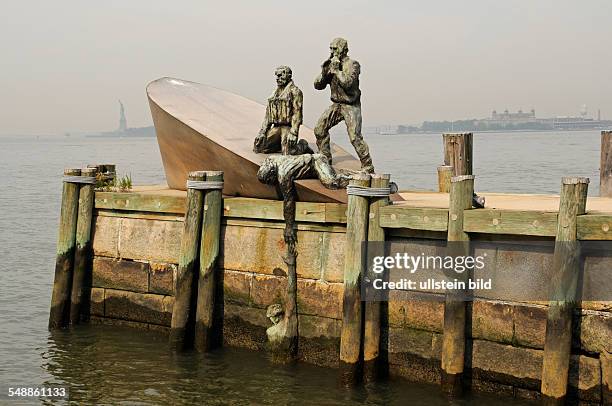 New York, New York City: - American Merchant Mariners Memorial from the artist Marisol Escobar