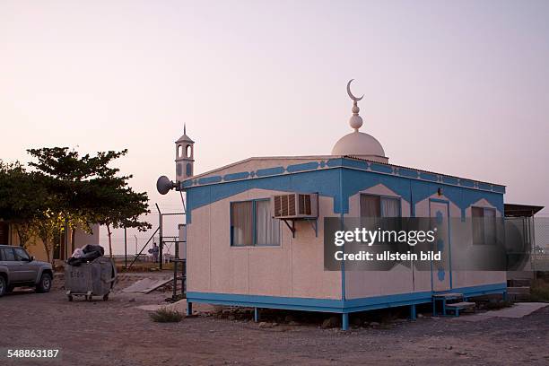 United Arab Emirates UAE Umm al-Qaiwain al-Quwain al-Qiwain - Mosque on the airfield