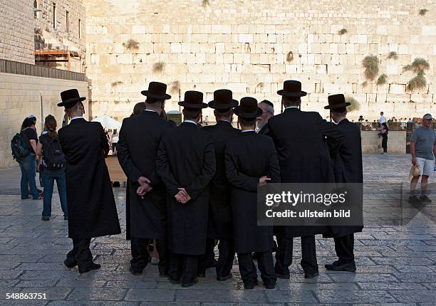 Israel Jerusalem Jerusalem - Jews in front of the Wailing Wall