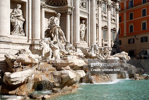 Italy Lazio Roma - Trevi fountain at the 'Piazza di Trevi'