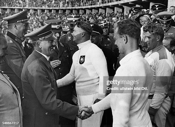 Hitler Rim Shot Adolf Hitler Stadium Photos and Premium High Res Pictures - Getty Images