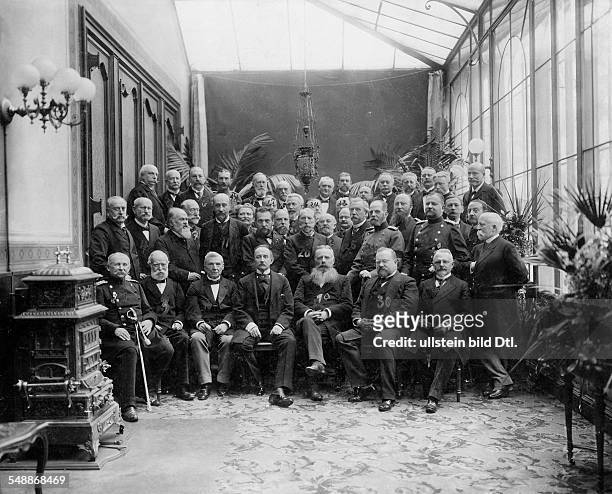 The German Federal Council in 1900: 3 Selkmann, 7 von Oertzen, 10 v. Neidhardt, 11 v. Bonin, 14 Lerchenfeld, 19 Arthur Count of Posadowsky-Wehner, 20...