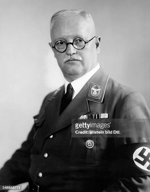 Schwarz, Franz Xaver - Politician, NSDAP, Germany *27.11.1875-+ - Reich treasurer of the NSDAP - undated - Photographer: Presse-Illustrationen...