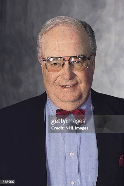 William Torrey, President, Governor and General Manager of the Florida Panthers poses for a portrait in Sunrise, Florida. DIGITAL IMAGE Mandatory...