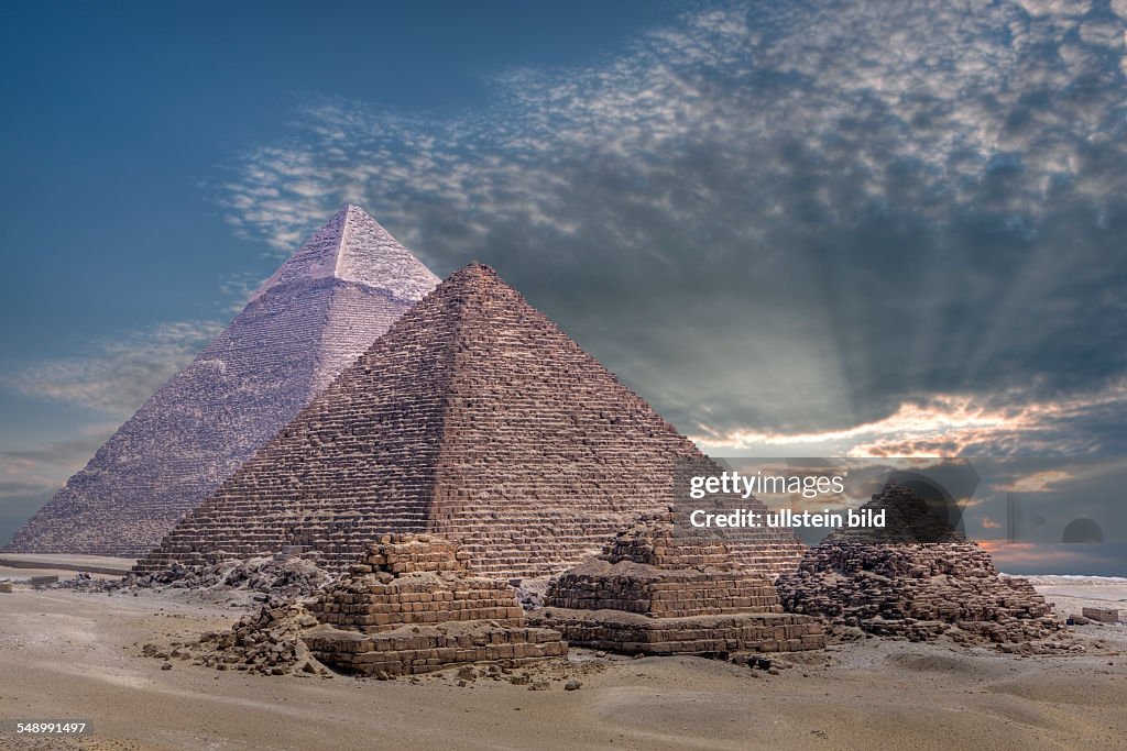 Pyramids of Giza, Cairo, Egypt
