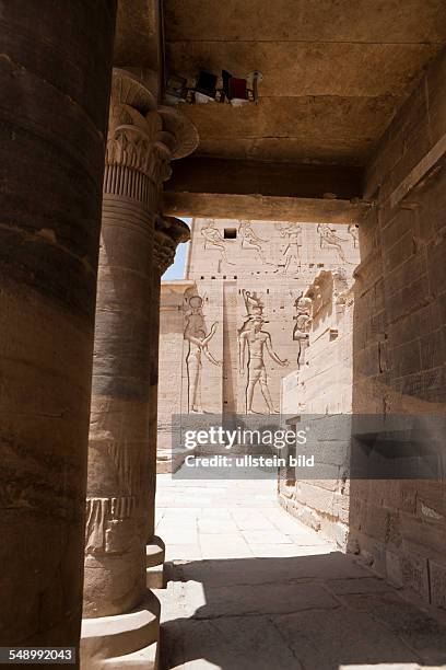 Temple of Isis on Philae Island, Aswan, Egypt