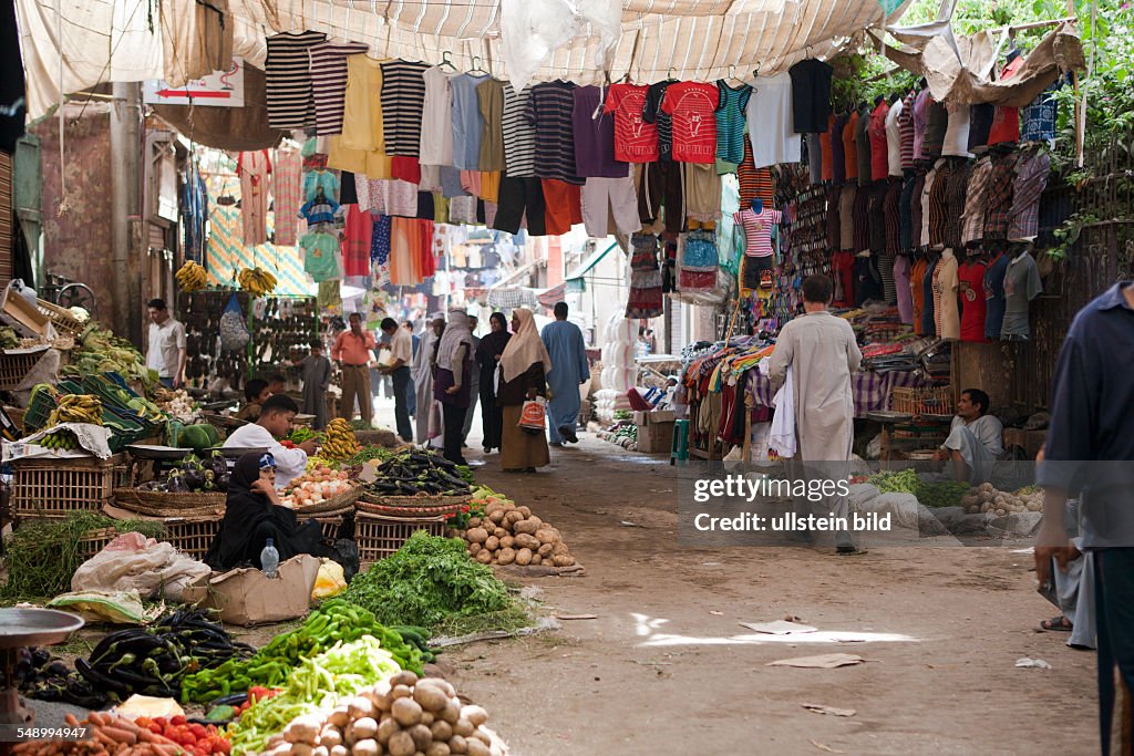 Market in Luxor, Luxor, Egypt