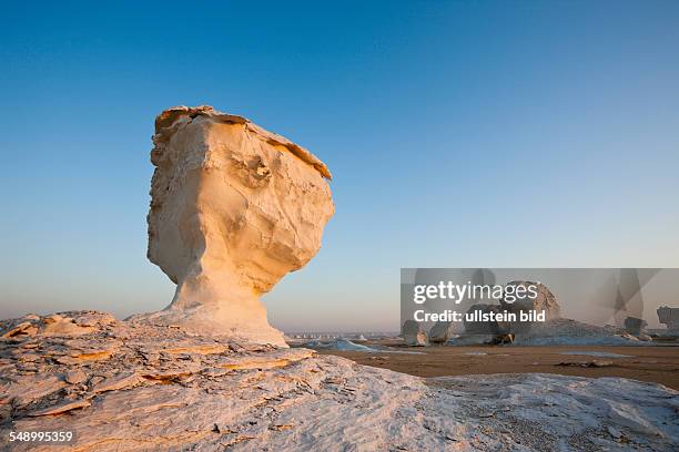 Formations in White Desert National Park, Libyan Desert, Egypt