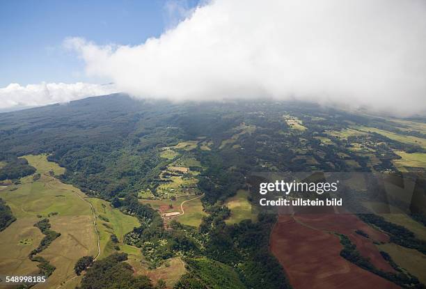 Side of Haleakala Volcano, Maui, Hawaii, USA