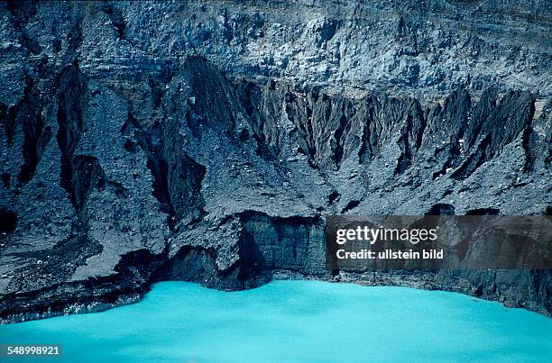 Crater of the Poas Volcano, Costa Rica, South america, Cocos Island, South america, Latin america