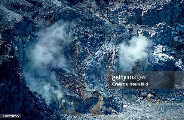 Crater of the Poas Volcano, Costa Rica, South america, Cocos Island, South america, Latin america