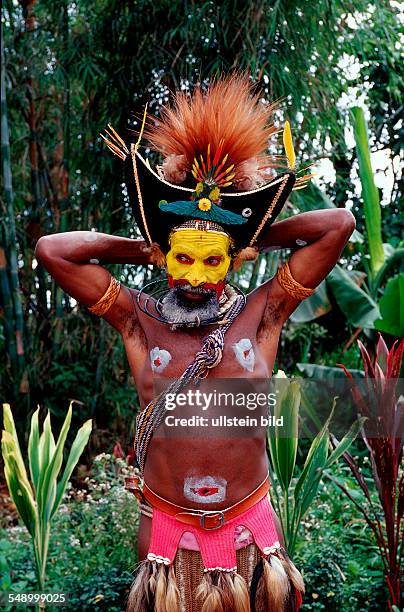 Huli wigman, Papua New Guinea, Tari, Huli, Highlands