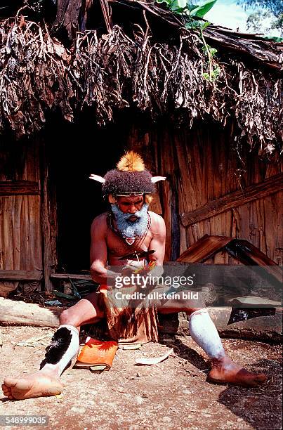 Huli wigman, Papua New Guinea, Tari, Huli, Highlands