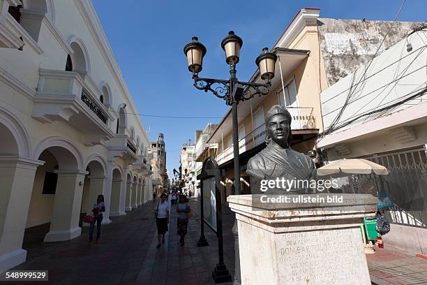 Colonial District Calle el Conde, Santo Domingo, Dominican Republic