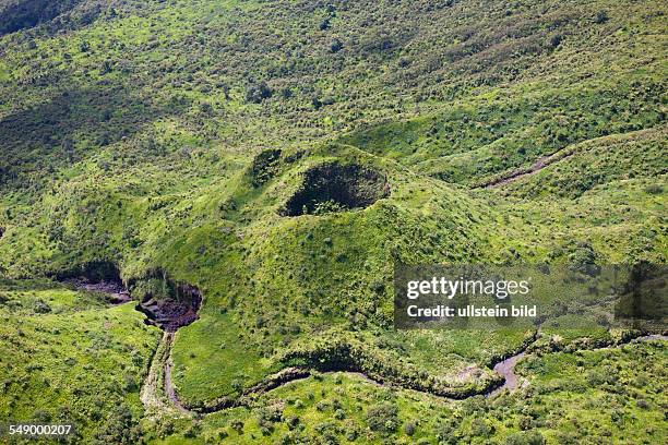 Cinder Cone near Haleakala Volcano Crater, Maui, Hawaii, USA
