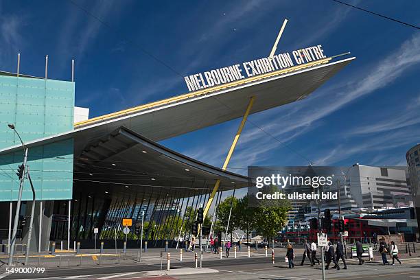 Main building of the Melbourne Convention and Exhibition Centre.
