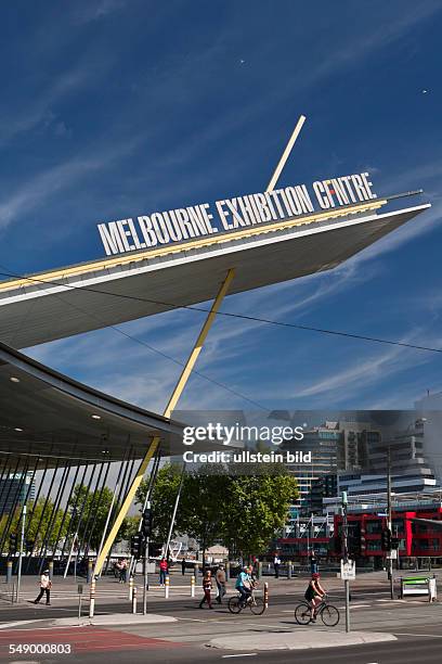 Main building of the Melbourne Convention and Exhibition Centre.