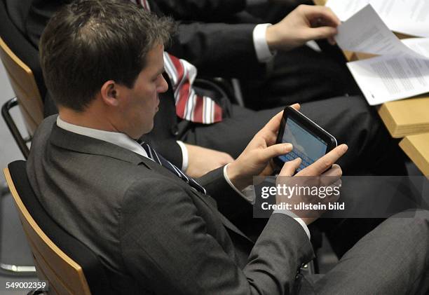 Erste Sitzung 2012 im Berliner Abgeordnetenhaus