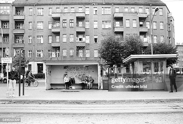 Bus stop Bornholmer, Björnsonstrasse