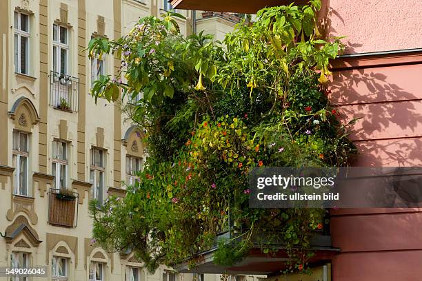 Balcony in the district "Schöneberg", Ebersstrasse