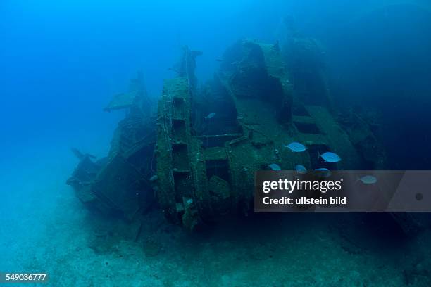 Bridge of HIJMS Nagato Battleship, Marshall Islands, Bikini Atoll, Micronesia, Pacific Ocean