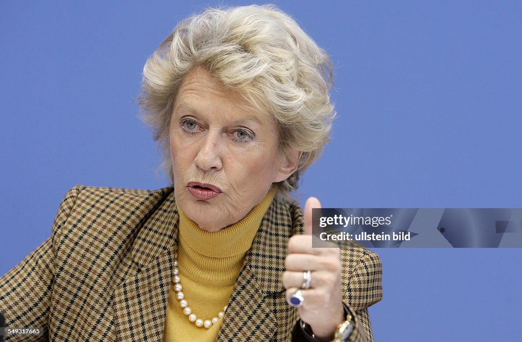 Petra Rothbart Dr. h.c. Petra Roth, Vizepräsidentin des Deutschen Städtetages, auf ...