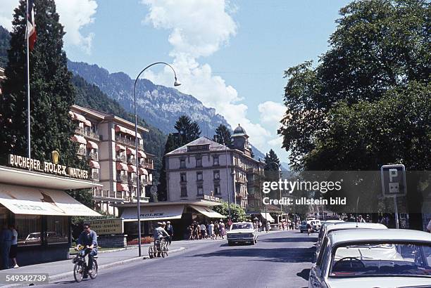 Schweiz, um 1967, Interlaken
