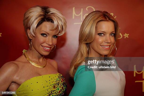 Germany, Madame Tussauds Berlin: Sylvie van der Vaart unveiled her wax figure at Madame Tussauds in Berlin