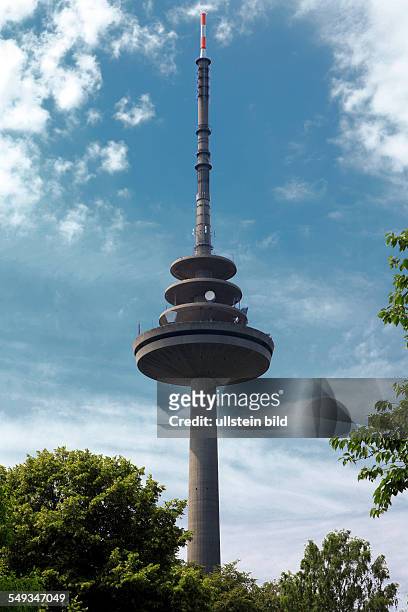 Kiel TV tower in the Vieburger Gehoelz