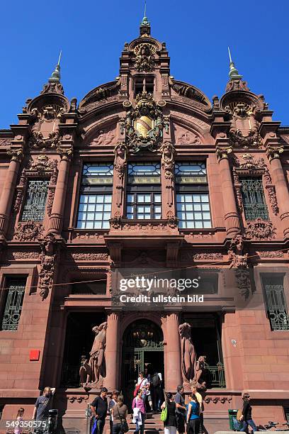 University of Heidelberg, University Library Heidelberg, renaissance, art nouveau, pluralism, Late historicism
