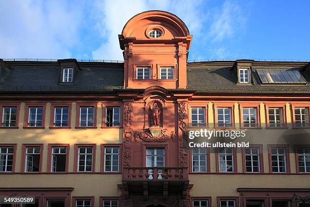 Heidelberg, old town, Hauptstrasse, Haus zum Riesen, baroque, belonging to the Ruprecht Karls University