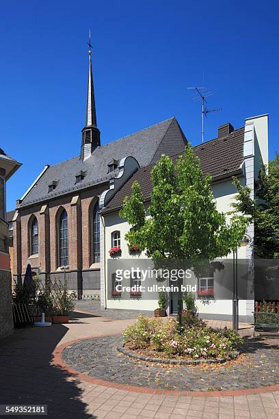 Neuss, monastery Marienberg, Augustinian nun monastery, monastery church
