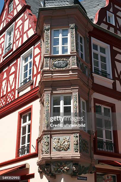 Koblenz, old town, Vier Tuerme, corner house, residential building, business premises, Altengraben, Am Plan, Marktstrasse, Loehrstrasse