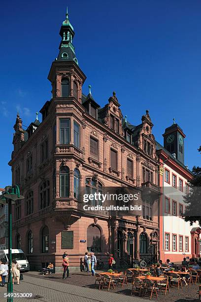 University of Heidelberg, Ruprecht Karls University, Universitaetsplatz, Old University, Domus Wilhelmina