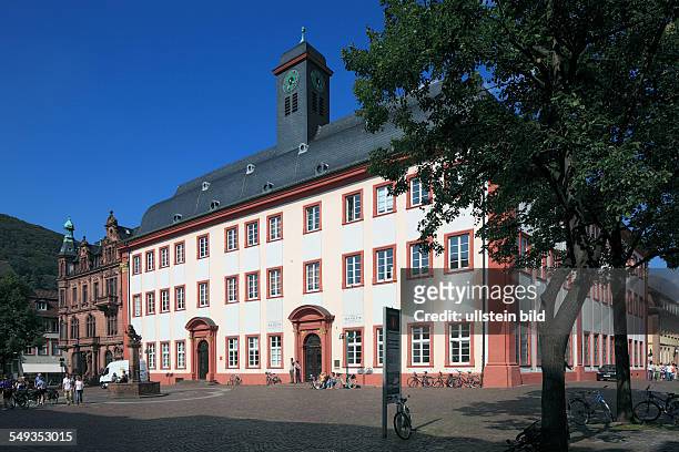 Heidelberg old town, University of Heidelberg, Ruprecht Karls University, Universitaetsplatz, Old University, Domus Wilhelmina