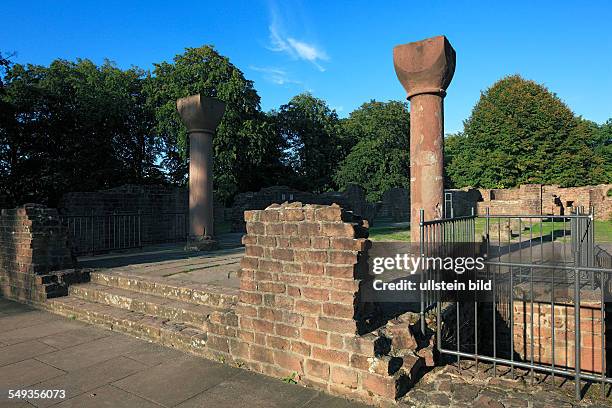 Heidelberg-Handschuhsheim, St. Michael monastery on the Heiligenberg, ruined monastery, former Benedictine monastery, Premonstratensian monastery and...