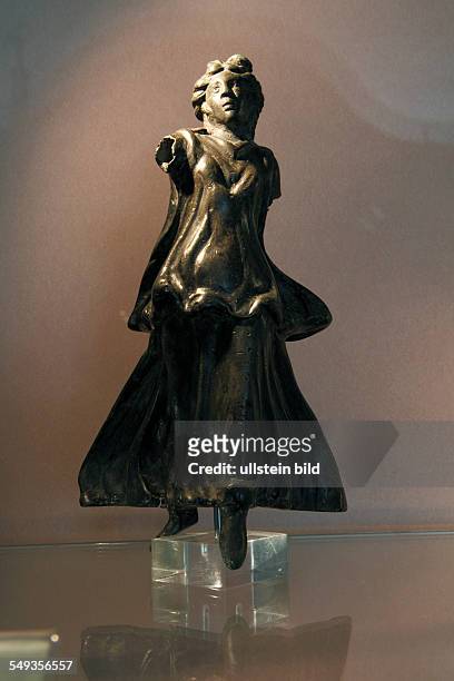Koblenz-Ehrenbreitstein, Ehrenbreitstein Fortress, State Museum Rhineland-Palatinate, archaeological museum, Victoria, goddess of victory, bronze...