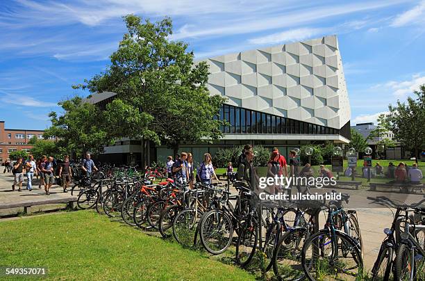 Kiel, Christian-Albrechts University, Campus, Audimax, Auditorium Maximum, students