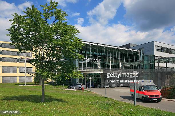 Heidelberg University Hospital, medical clinic, Krehl clinic, main entrance, ambulance coach